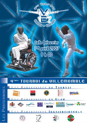 Affiche Tournoi de Villemomble 2007