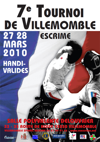 Affiche Tournoi de Villemomble 2010